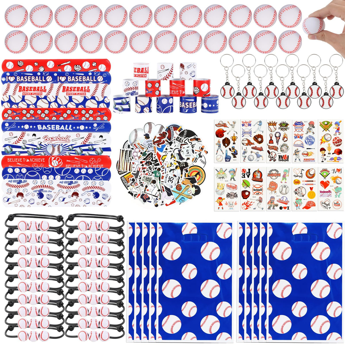 Kolewo4ever baseball temporary tattoos sheets for party flair and easy customization