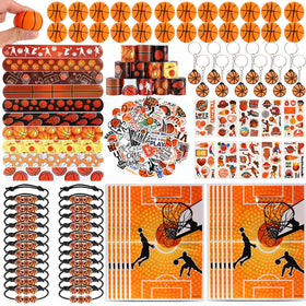 Kolewo4ever basketball party set collection shows complete favor assortment for celebrations and easy decorating