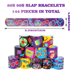 Kolewo4ever cassette-tape design slap bracelets offer retro flair for birthdays and events