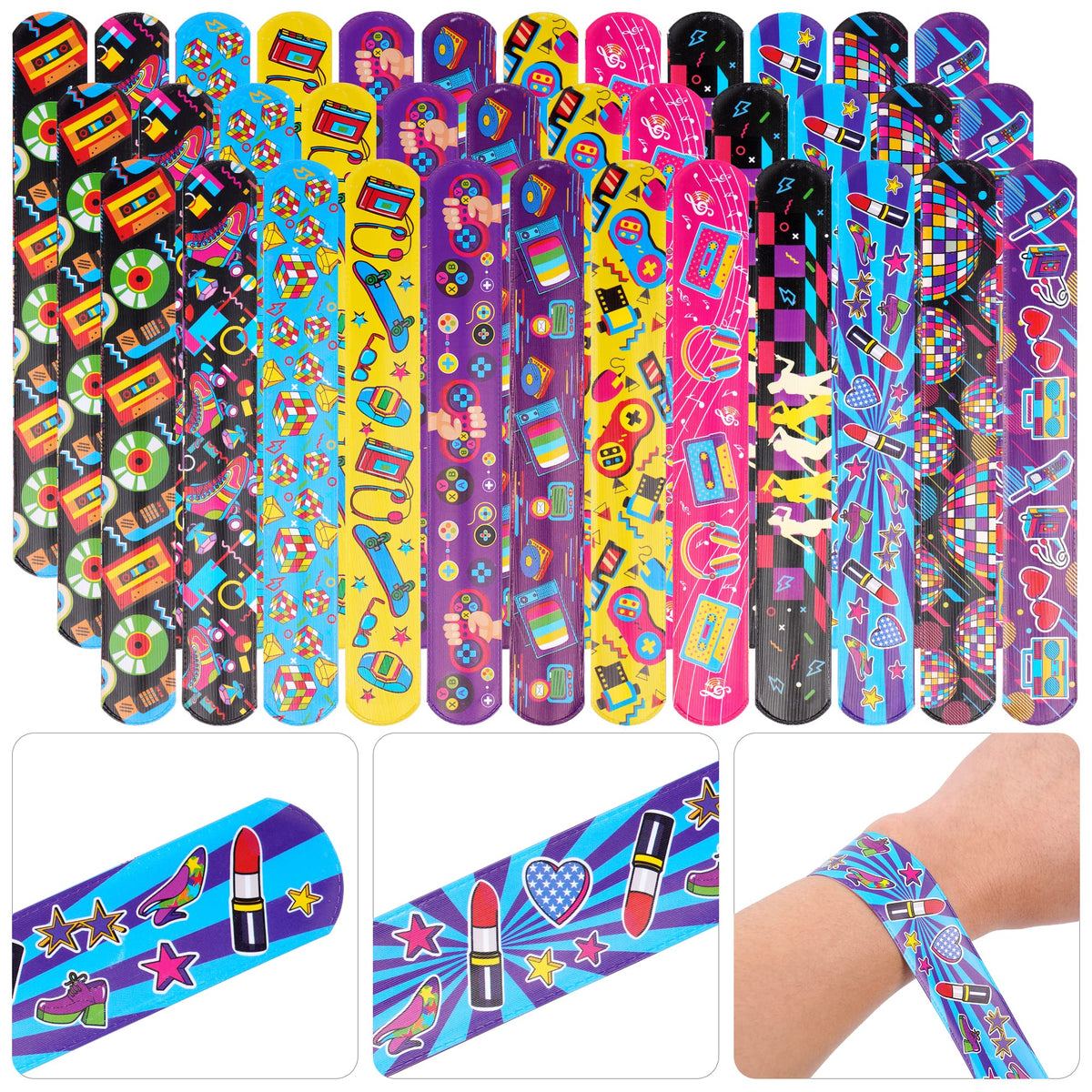 Kolewo4ever easy-to-wear slap bracelets for quick party styling