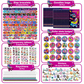 Kolewo4ever roller skate keychains 32x1in attach easily to backpacks or gym bags.