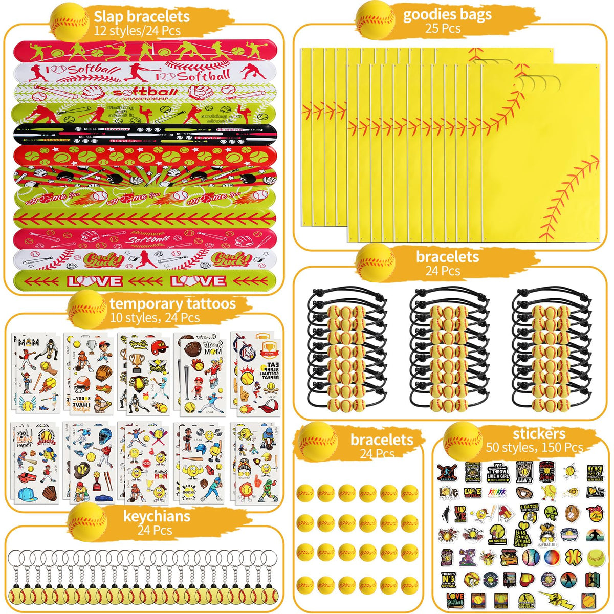 Kolewo4ever softball slap bracelets add style and comfort.
