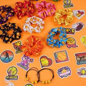 Kolewo4ever softball stickers on durable vinyl for long-lasting décor.