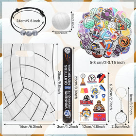 Kolewo4ever volleyball slap bracelets for long-wear party style.