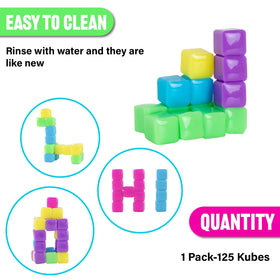 KOMARC GAMES StickiKubes: 1 cm cubes provide safe tactile fun for kids ages 3 and up.