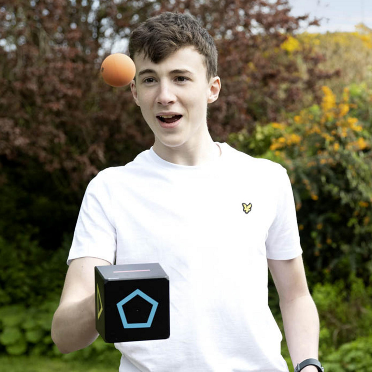 KOMBOID Ball Bouncing Skill Game instructions and spare ball included.