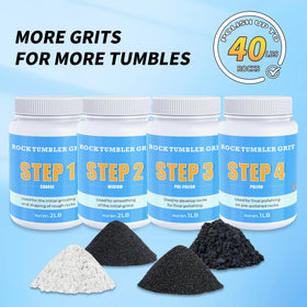 KomeStone silicon carbide medium grit bottle for smoothing surfaces