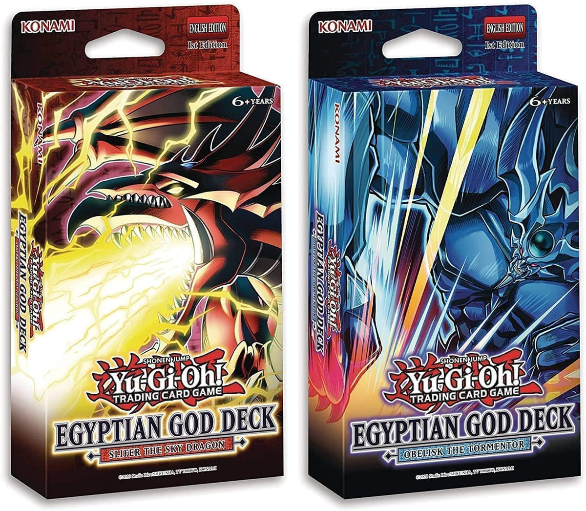 Konami Egyptian God Deck Obelisk the Tormentor—strategic play and display.