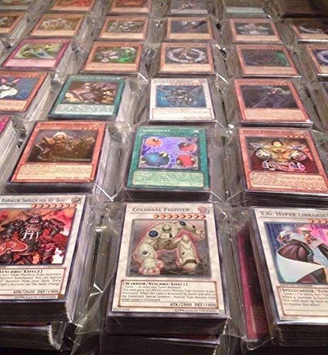 Montage of Konami Yugioh cards showing variety and potential additions for collection
