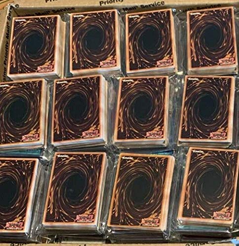 Konami Mega Lot 1000 Yugioh cards front view for bulk collection and trading potential