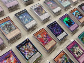 Bulk Yugioh card packaging image highlighting value and ready-to-sort setup