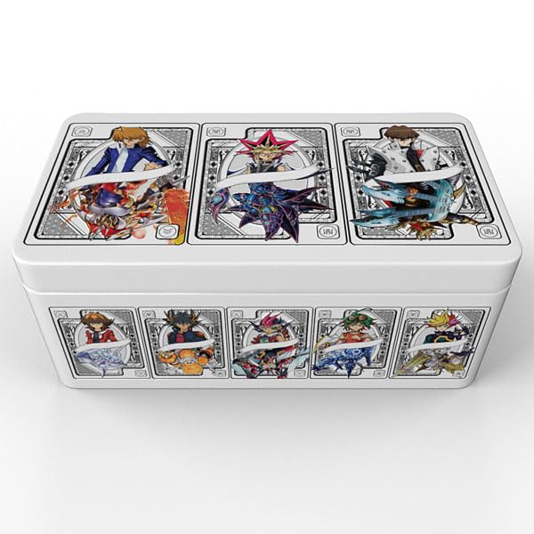 Konami Yu-Gi-Oh! 2025 Mega Pack Tin with three Mega-Packs, ideal for new card pulls and deck building.