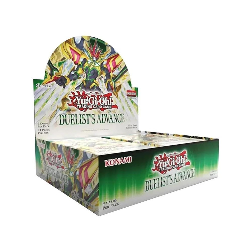 Konami Yu-Gi-Oh Duelist’s Advance 1st Edition box cover, ideal for collectors and deck builders