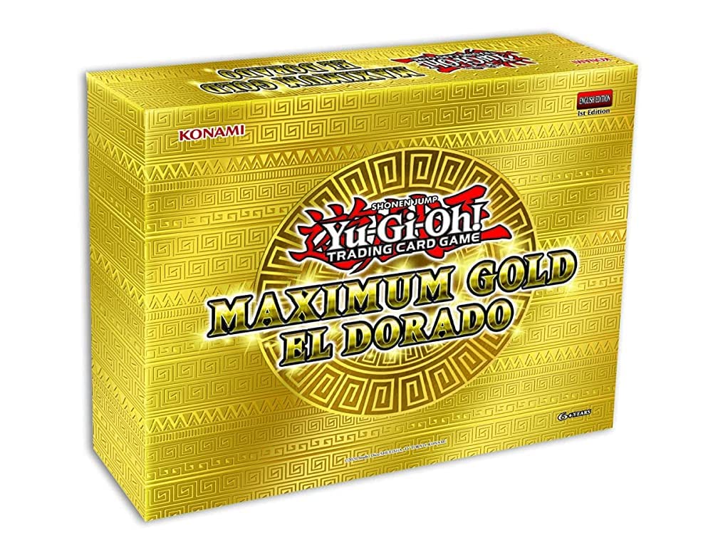 Konami Yu-Gi-Oh! Maximum Gold El Dorado pack preview for collectors.