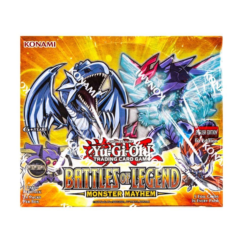 Konami Yu-Gi-Oh Monster Mayhem chibi art playable card, adds variety to collection and decks.