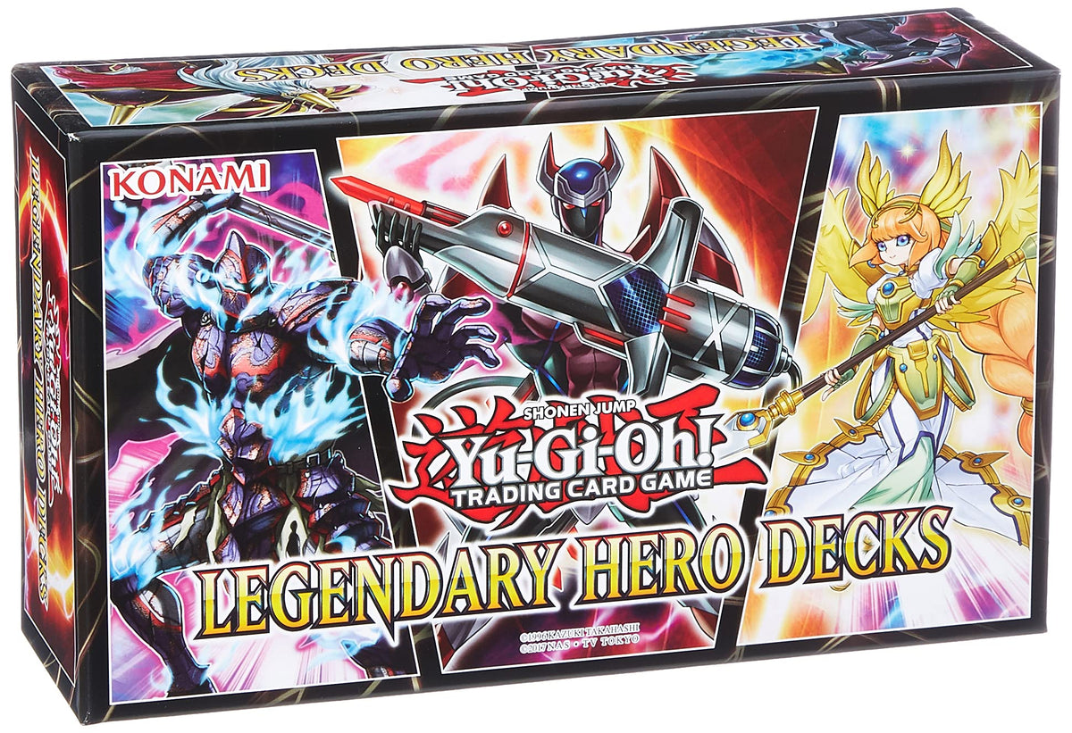 Konami Yu-Gi-Oh! Legendary Hero Destiny Hero Deck with fusion-focused play and link monsters