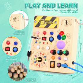 Konijiwa Busy Board v5 conductivity feature supports tactile exploration and learning