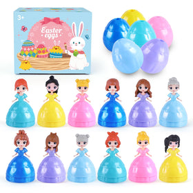 Konijiwa Easter Princess Eggs folding design promotes creative play and easy egg hunts.