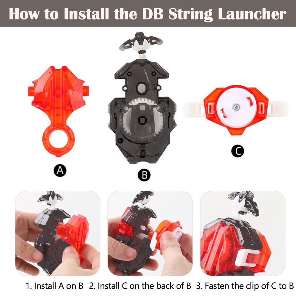 Konikiwa two way DB launcher designed for versatile battle action
