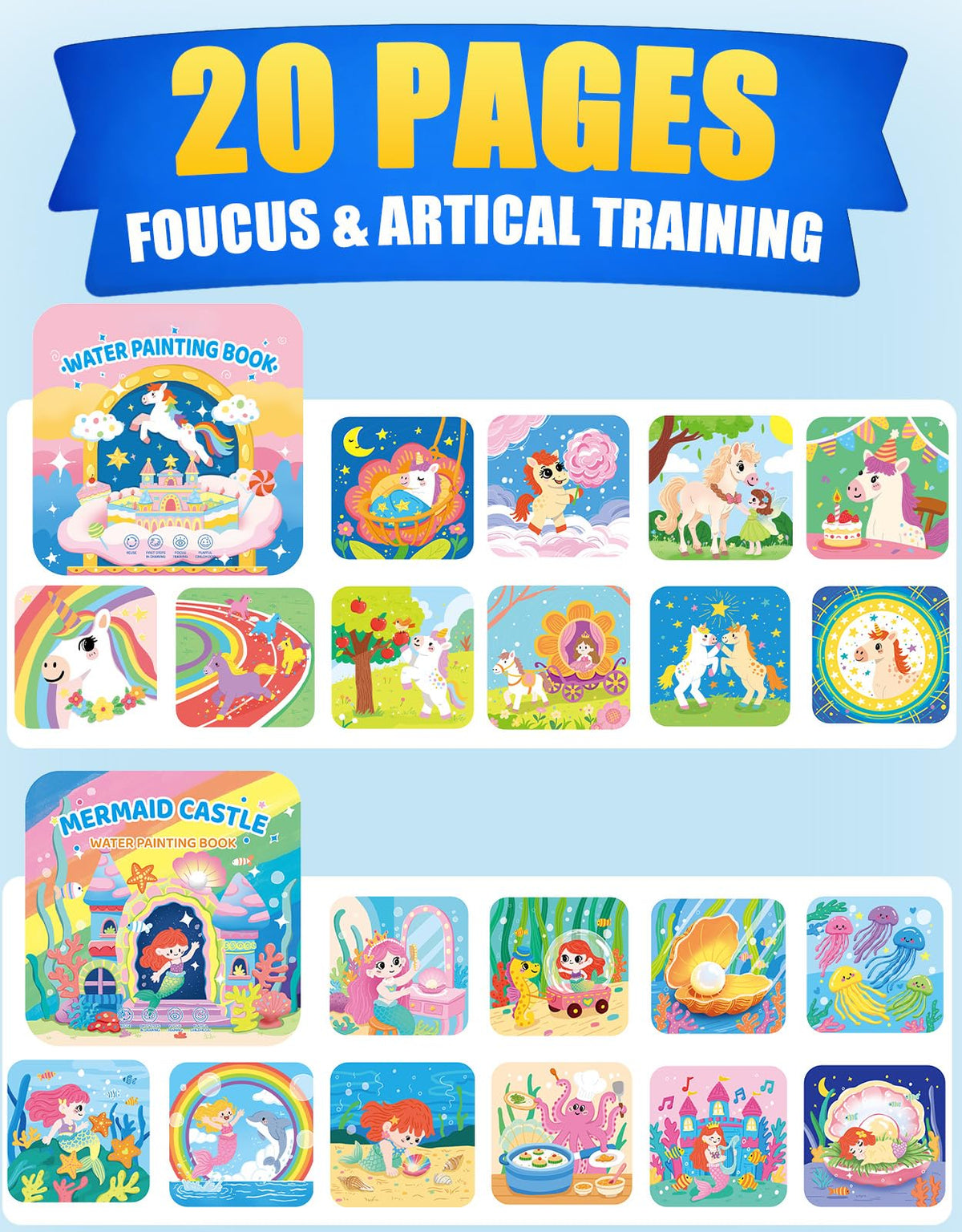 K'ONLE colorful illustrations spark imagination and early color recognition.