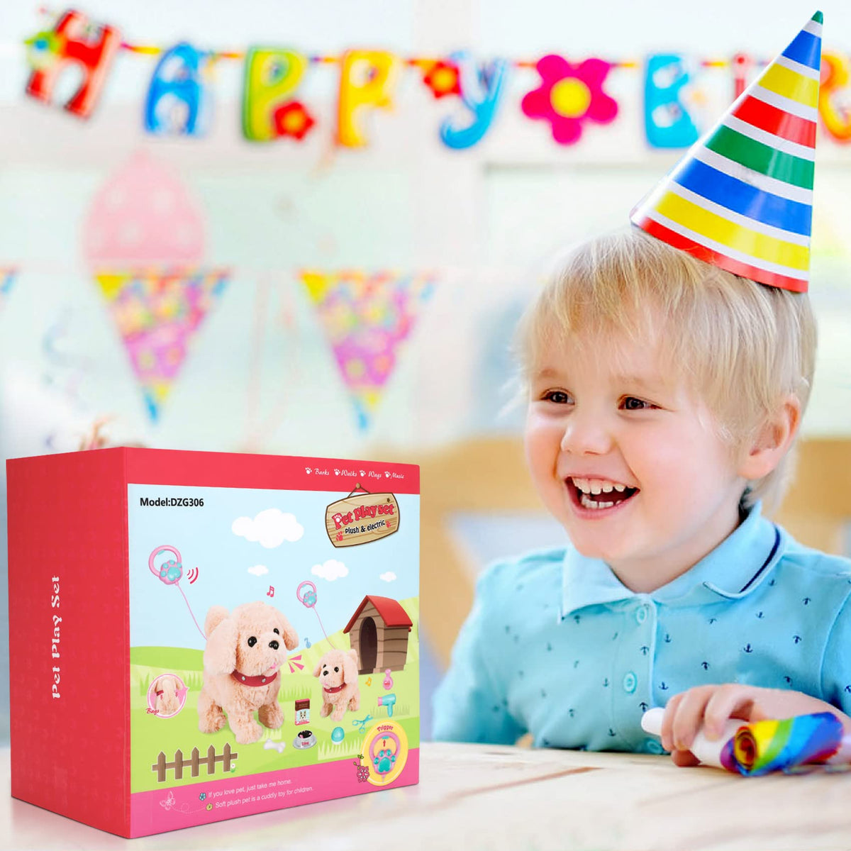 Koonie interactive play partner keeps kids engaged during creative time.