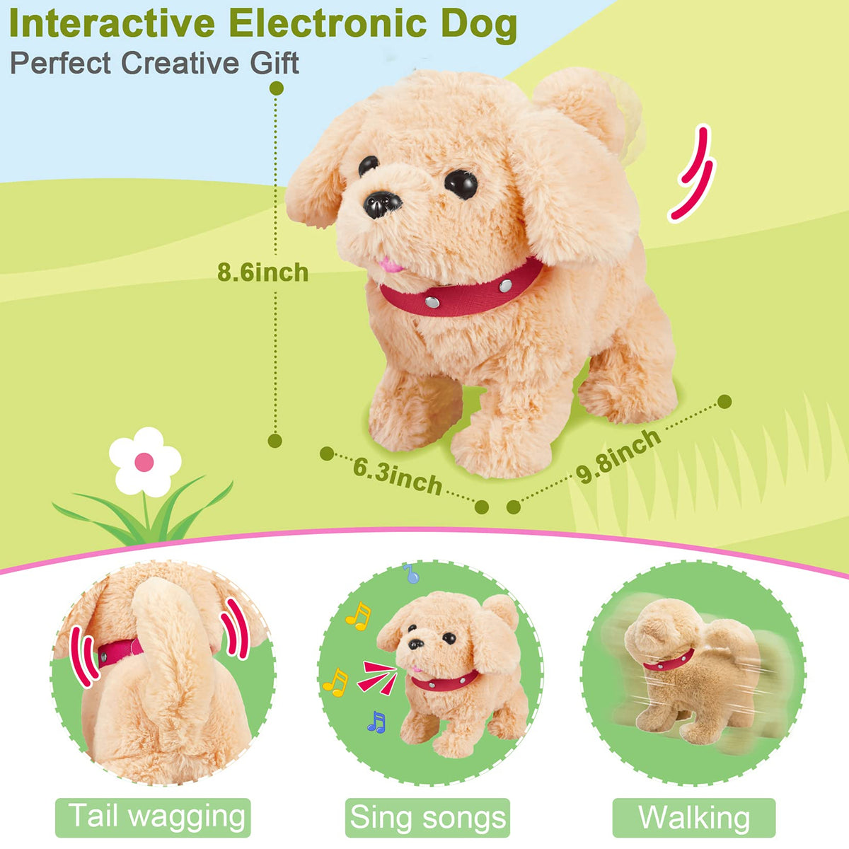Koonie Realistic Robot Puppy doctor playset for imaginative learning