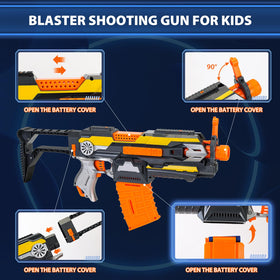 KooRare 20 foam suction darts included for immediate target practice.