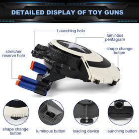 Koorare LED star light effect enhances play ambience.