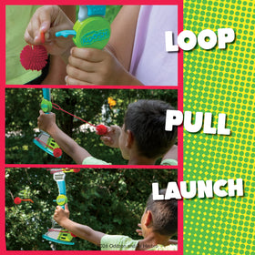 Koosh Bow Launcher targets ready for scoring rounds