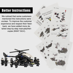Koowants SWAT motorcycles - compact speed for chase scene play.