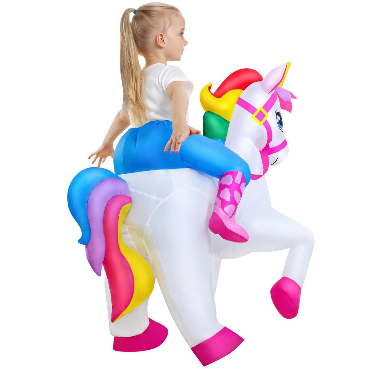 KOOY kid-friendly inflatable costume ideal for holidays, parties, and cosplay.
