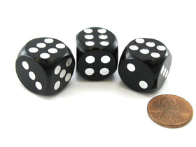 Koplow Games Character Builder Loaded Dice weighted toward sixes, increasing suspenseful odds.