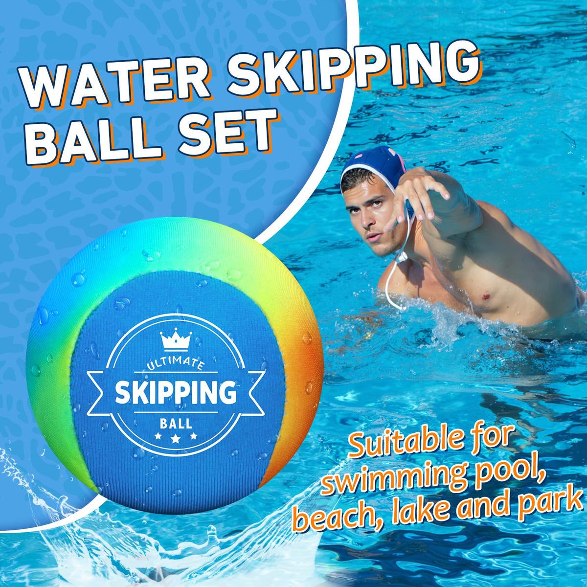 Korlon Tec mesh bag keeps water balls organized and dry