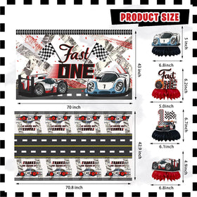 KOTLMIGHT Fast One centerpieces add dynamic focal points for your cake table