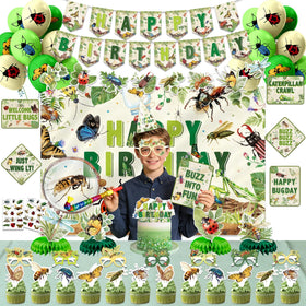 KOTLMIGHT Paper glasses complete the insect-themed table setting