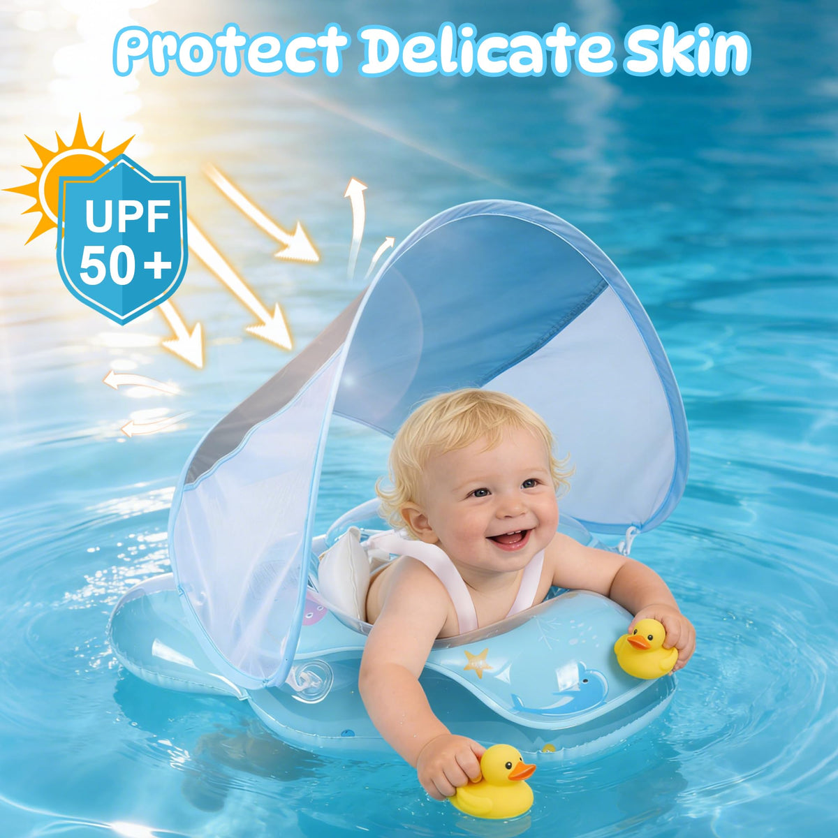 KOTXUS adjustable safety seat for secure position in water