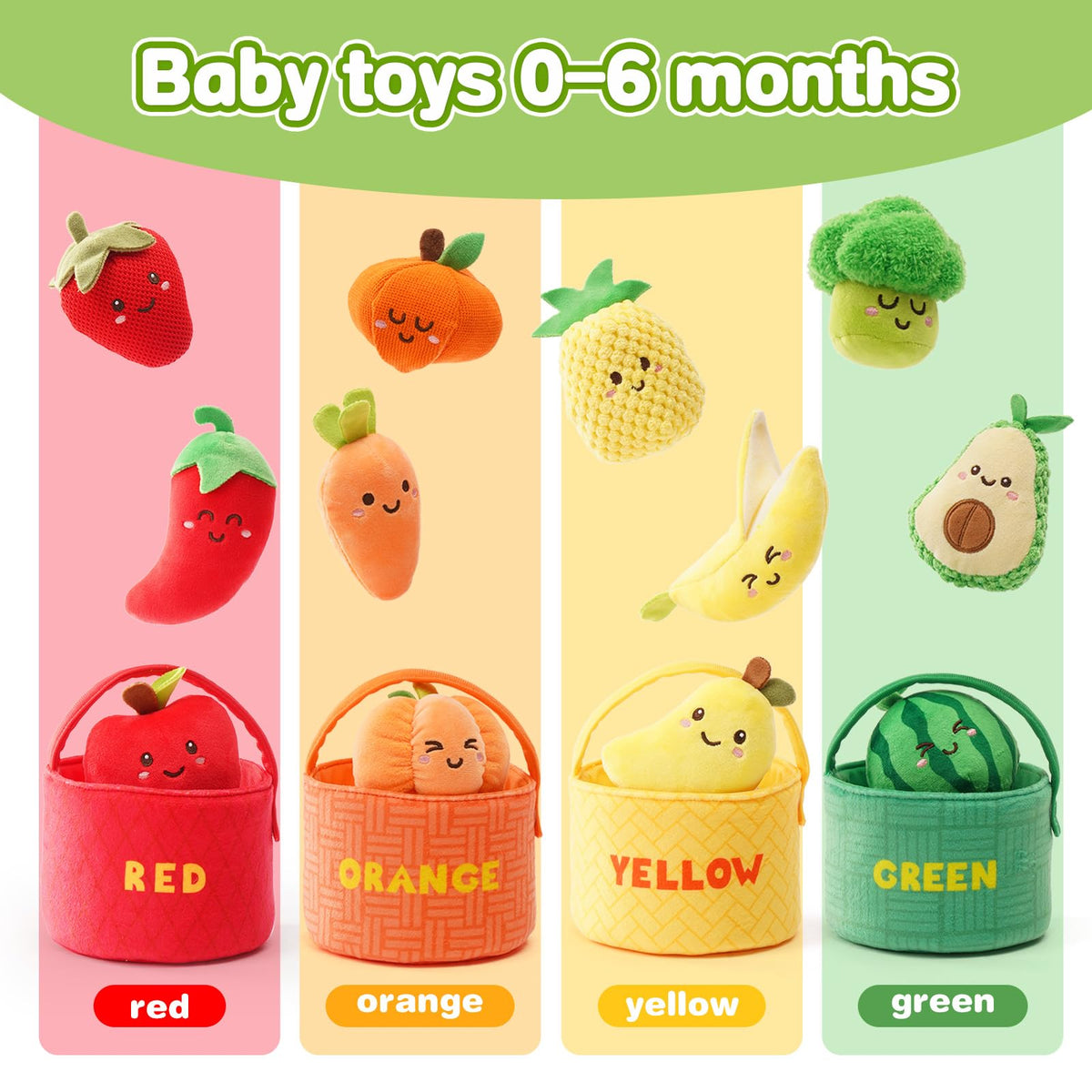 Koty soft fabric materials ensure safe, durable baby play