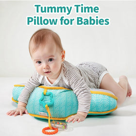 Koty portable tummy time pillow is easy to carry for car rides and outings.