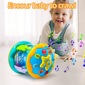 Koyiwa baby sounds and melodies provide engaging auditory cues