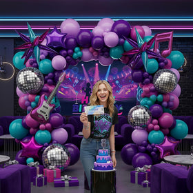 Kozee disco star explosion foil balloons add sparkle for party photos
