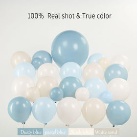 Kozee Bride 40-inch balloon dominates the scene as a festive prep centerpiece.