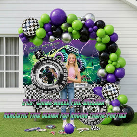 Kozee Monster Truck paper toppers add finishing flair to cakes and cupcakes.