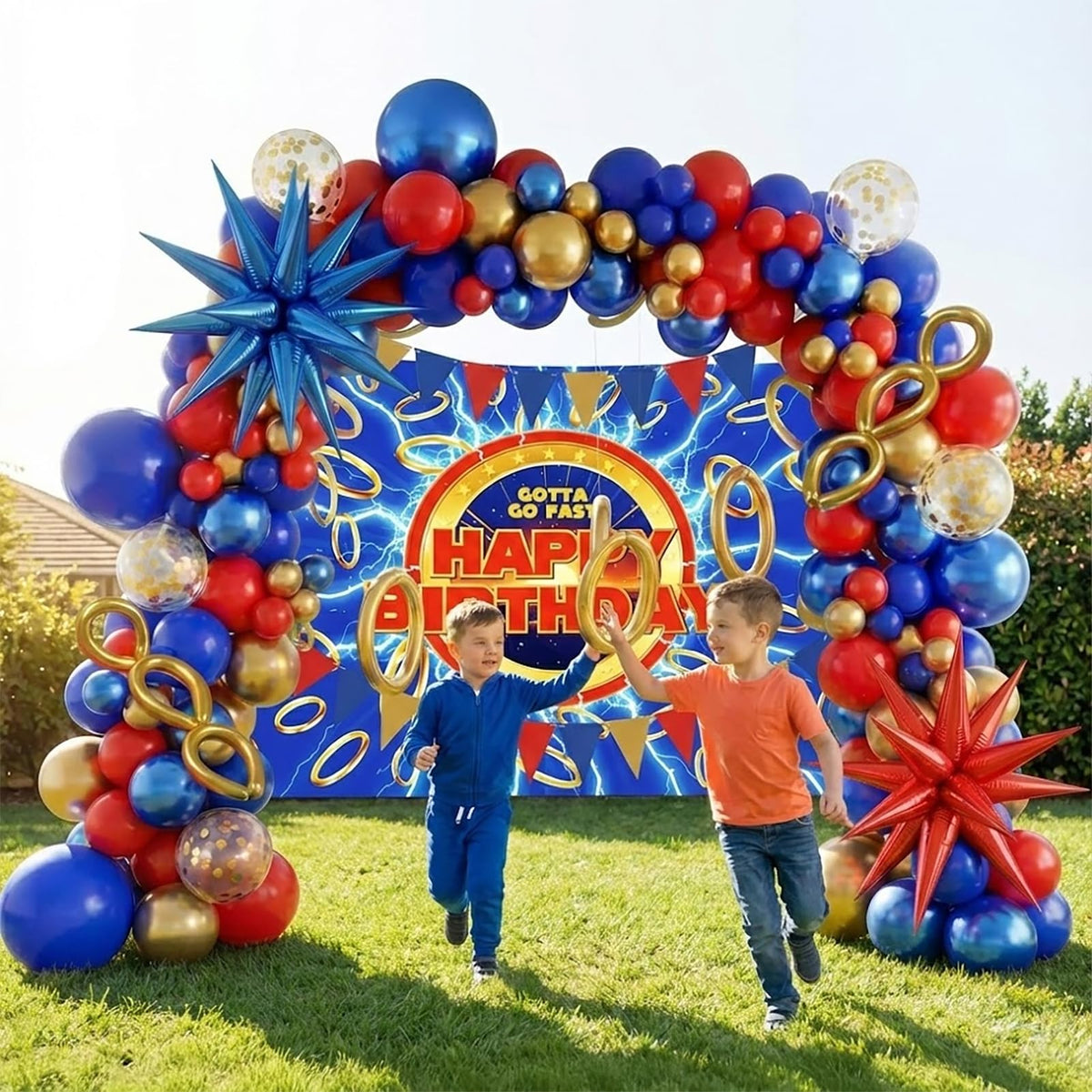 kozee star foil balloons add celestial shine and festive focus to any party