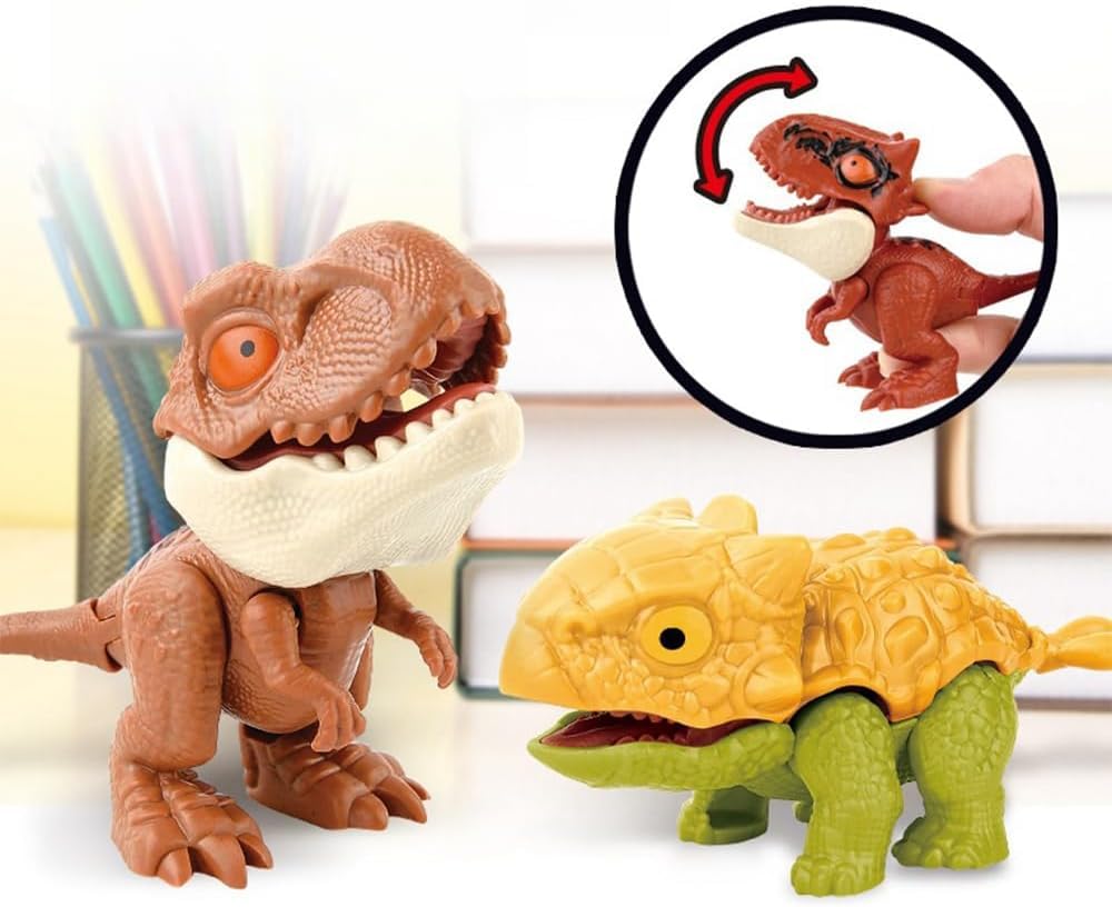KQTYXGFC durable ABS dinosaur toy for safe, lasting playtime