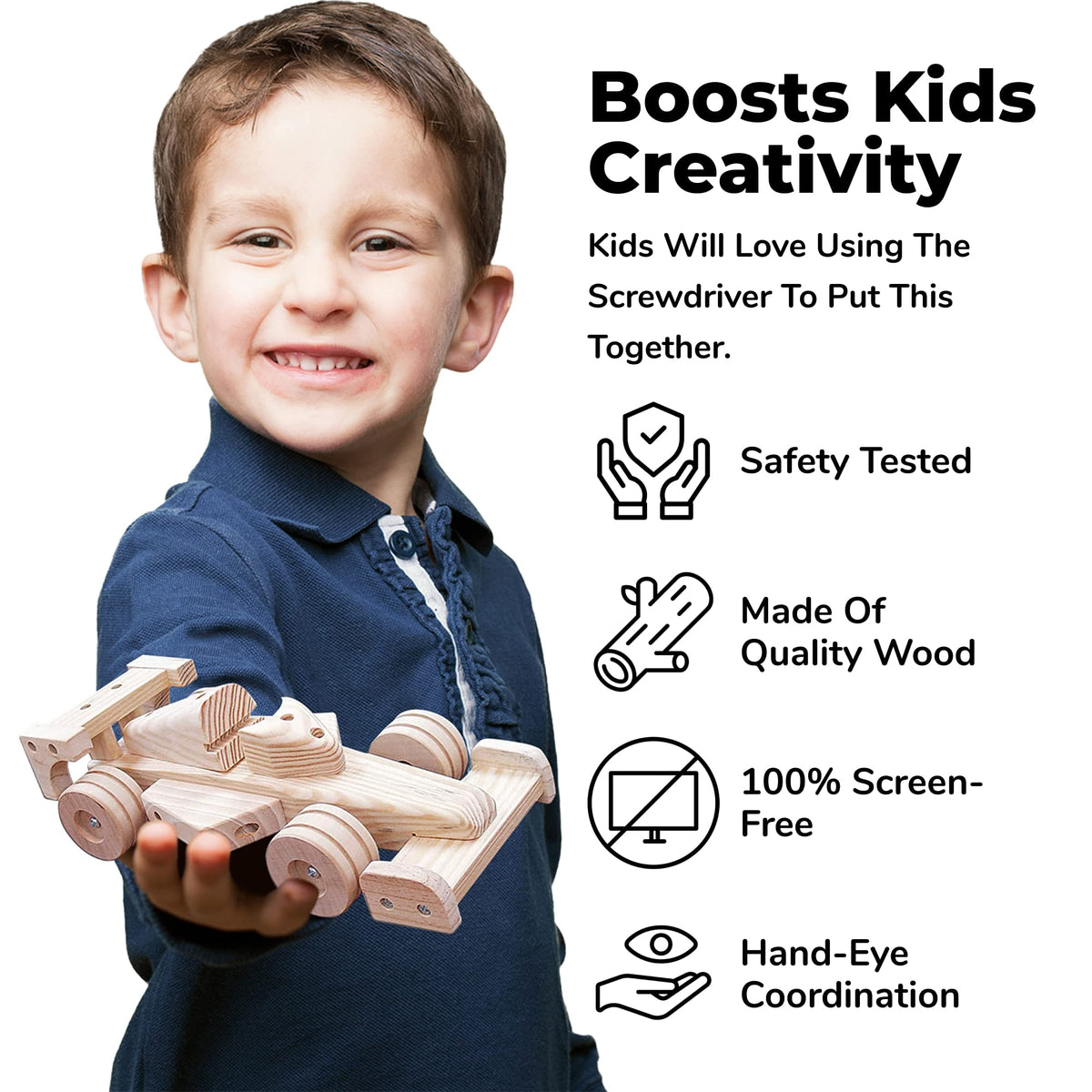 Kraftic Bulldozer Kit: kid-safe components for imaginative building.