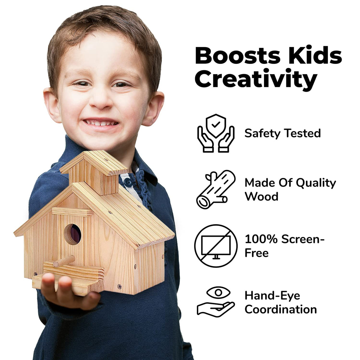 Kraftic step-by-step instruction manual guides kids through assembly