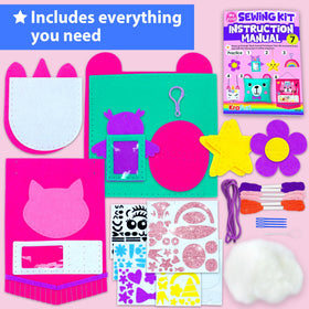KRAFUN bag project showing a beginner-friendly stuffed animal.