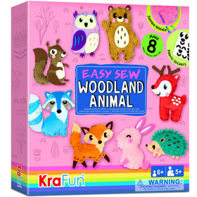 KRAFUN Easy Sewing Kit box contents for quick setup and hands-on sewing