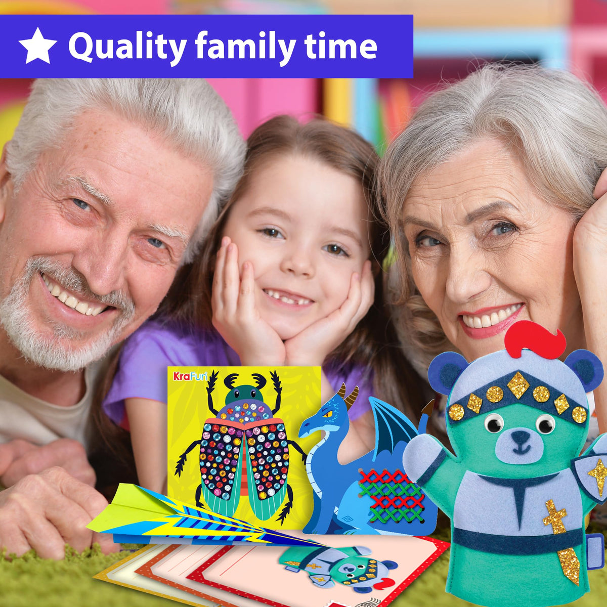 KRAFUN gift-ready preschool pack makes a charming, ready-to-gift present
