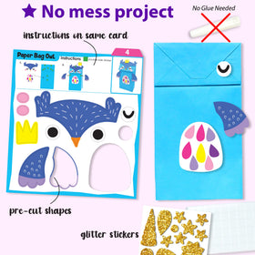 KRAFUN Kids crafting with unicorn bunny for creative play